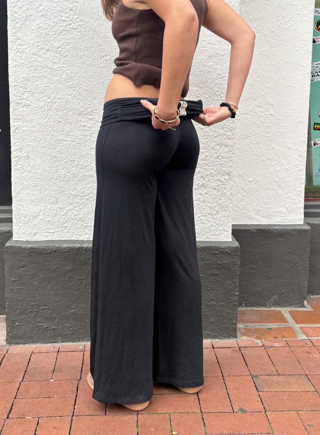 Wide Leg Yoga Pants - Image 4