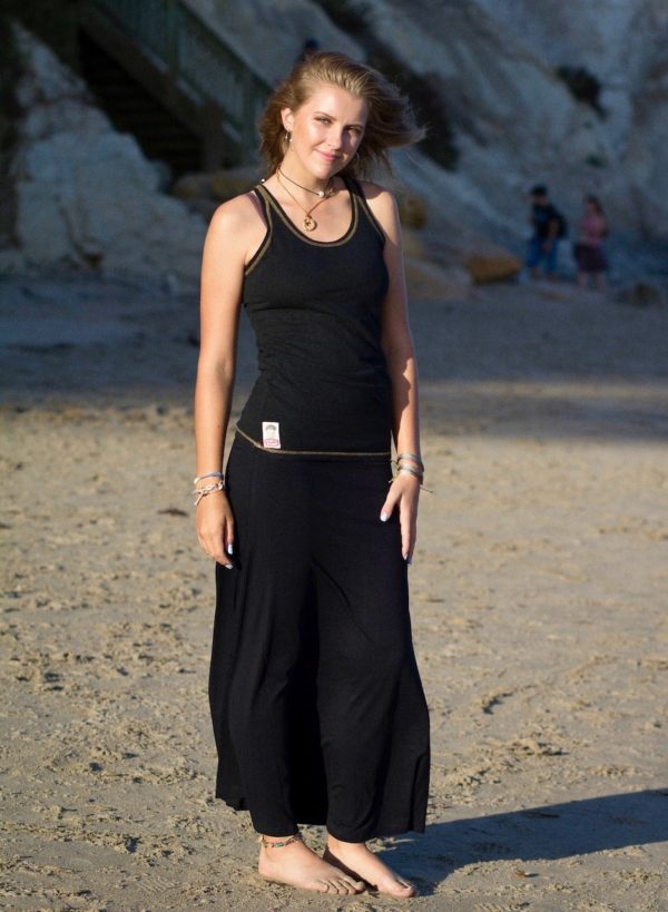 bamboo maxi skirt